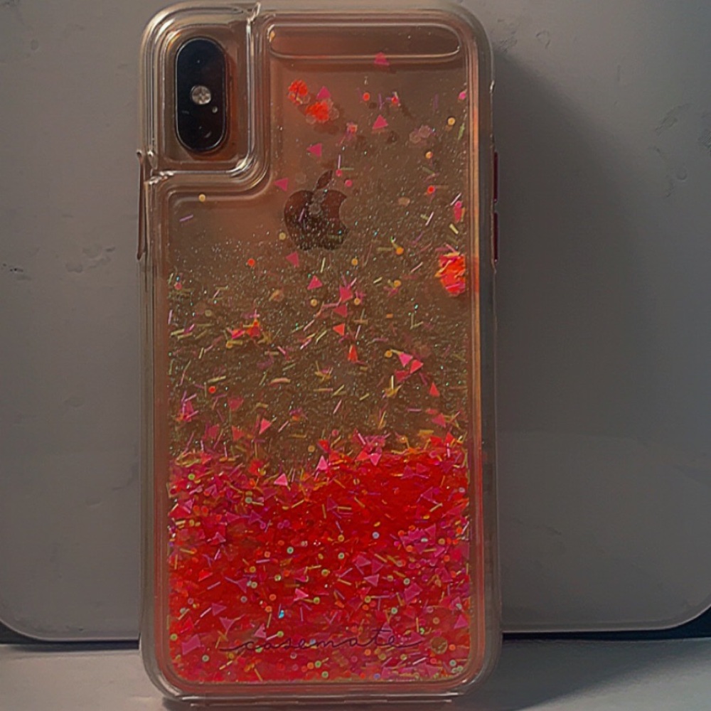 iPhone XS Glitter Case